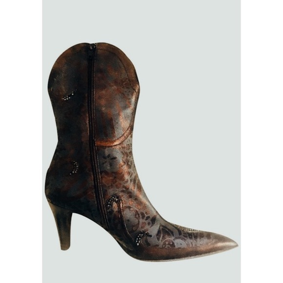 Roda Shoes - RODA/ITALY On-Trend 2019 Point Toe, Cowboy-EUC-40